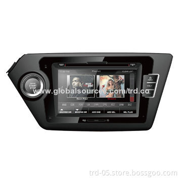 KIA K2, 8-inch In-dash DVD/GPS Player, Pure 100% HD Touch, TV/Bluetooth/iPod/Steering Wheel/R/CNew